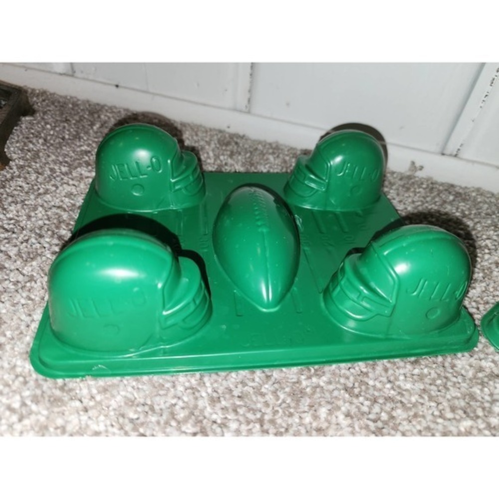 2-Jello Jiggler Football & Helmets Molds for Shots Soap‎ Candy Molds Crafts etc